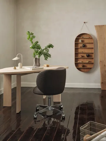 Oval Dorm shelf - Oiled oak - Ferm Living