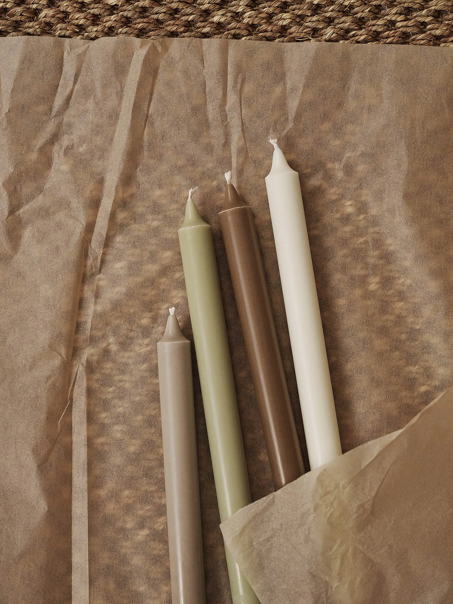 Pure candles 4-pack, Botanic blend Ferm Living