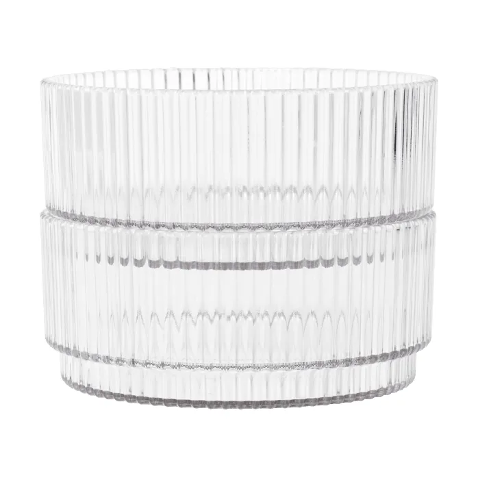 Ripple kids bowl, Clear, 2-pack Ferm Living