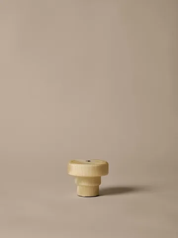 Ripple portable table lamp - Oat (beige), 10 cm - Ferm Living