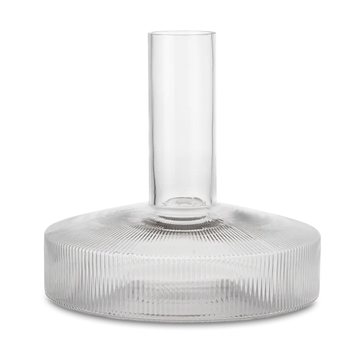 Ripple wine carafe - Clear - Ferm Living