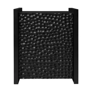 Scarni side table - Dark-stained ash, 38x40x45 cm - Ferm Living