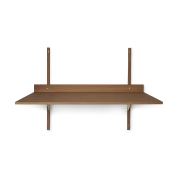 Sector desk - Smoked Oak, brass - Ferm Living