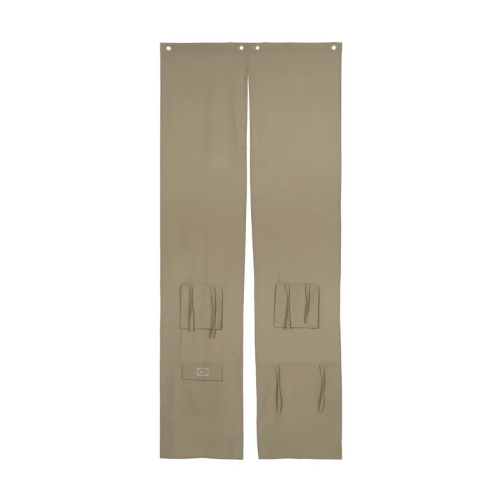 Settle door curtain - Elm green, 85x205 cm - Ferm Living