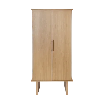 Stilt wardrobe 90x61x186 cm - Natural - Ferm Living