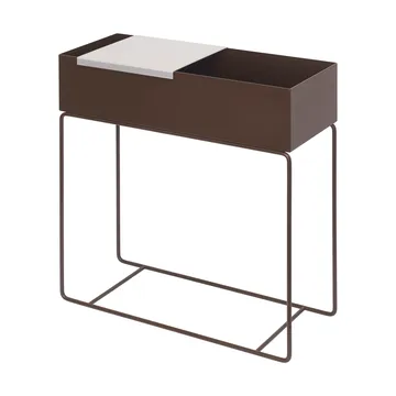 Tray large for plantbox 26x26 cm. - Aluminium - Ferm Living