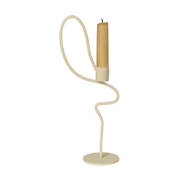Valse candlestick high - Cashmere - Ferm Living