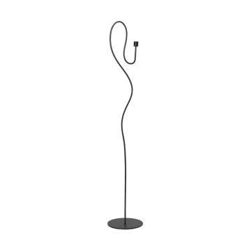Valse floor candlestick - Black - Ferm Living