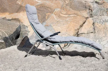 Samba Soft cushion for sun lounger - Grey - Fiam