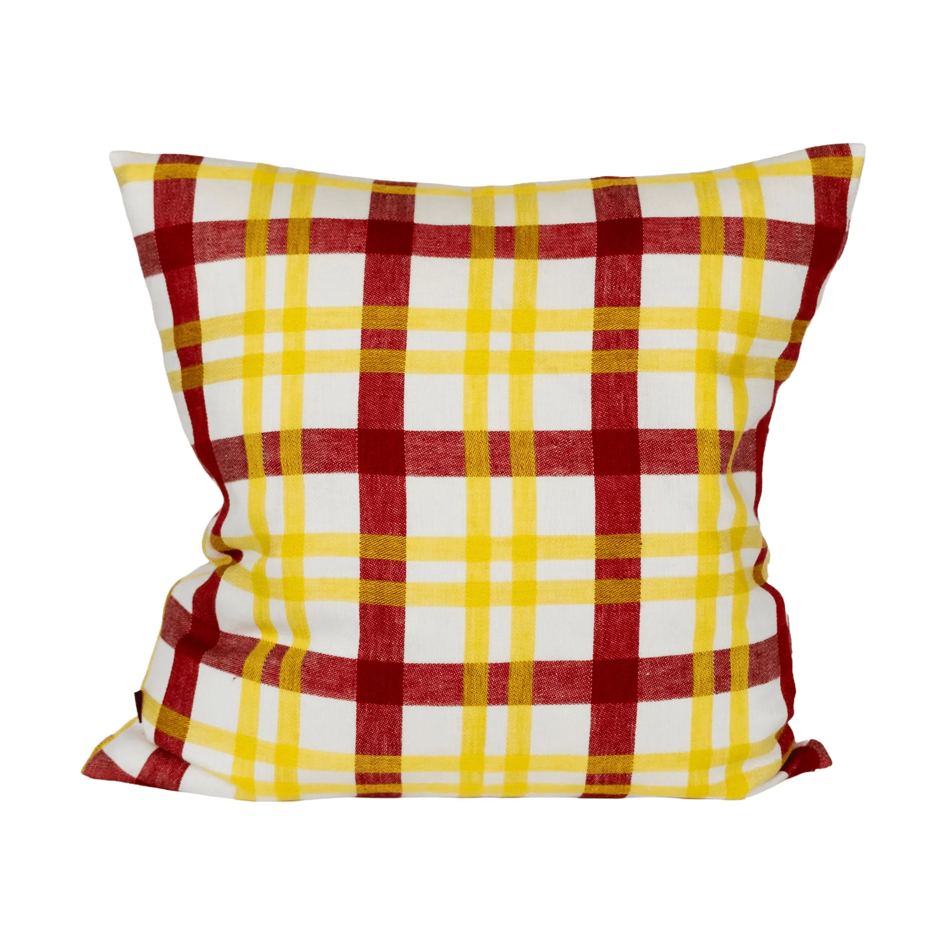 Grid cushion cover, Yellow, 45x45 cm Fine Little Day