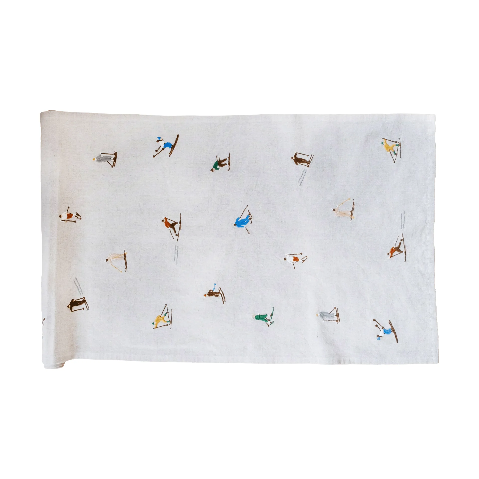 Skiers table runner, Natural, 45x150 cm Fine Little Day