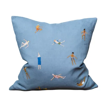 Swimmers pillowcase 45x45 cm - Blue - Fine Little Day