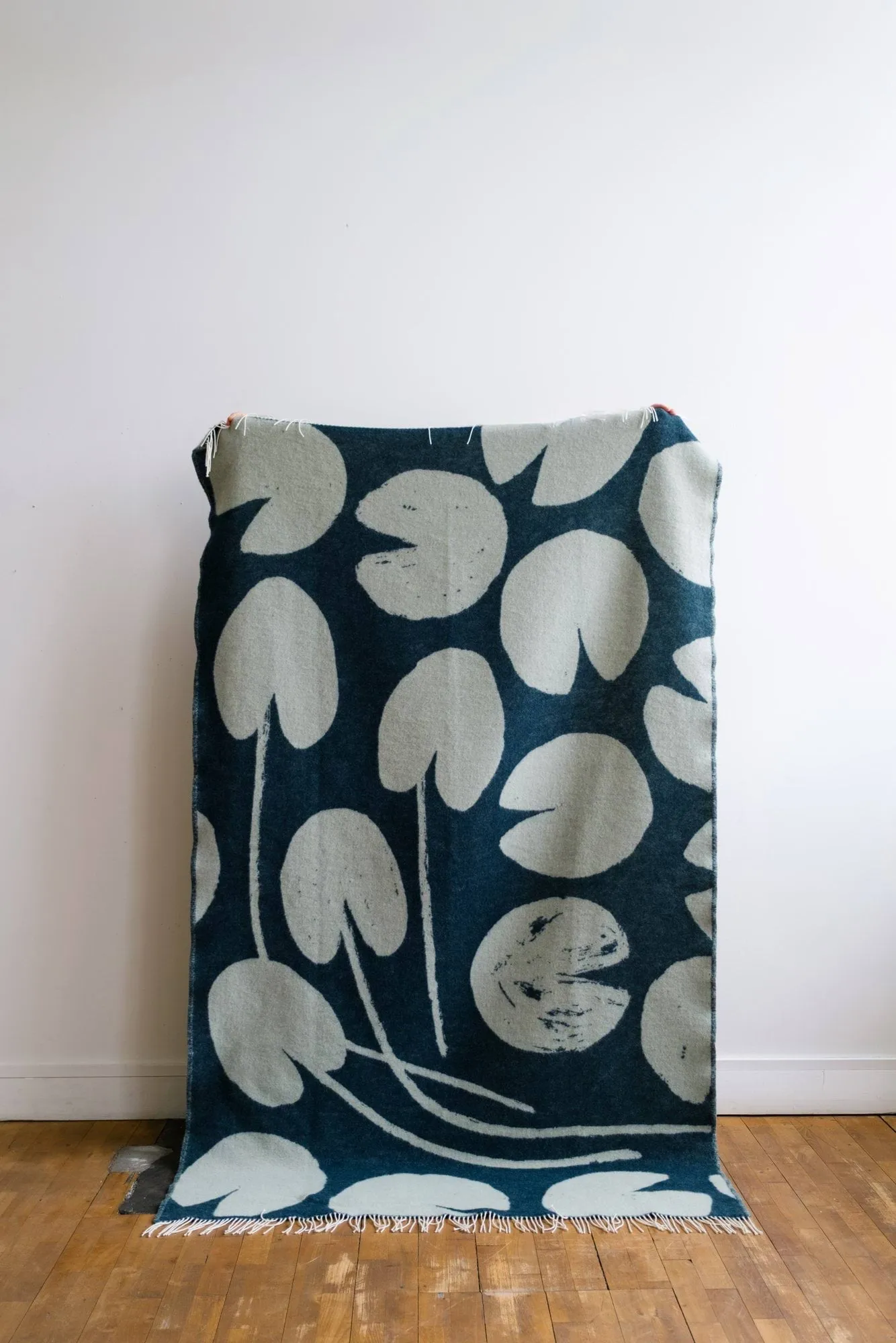 Water lilies throw 130x220 cm, Green Fine Little Day