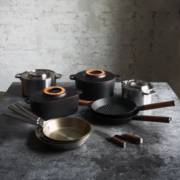 Norden frying pan stainless steel - 28 cm - Fiskars
