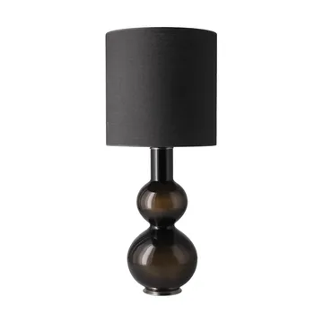 Augusta table lamp black lamp base - Lino Negro M - Flavia Lamps