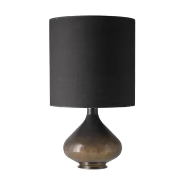 Flavia table lamp grey lamp base - Lino Negro M - Flavia Lamps