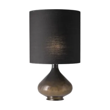Flavia table lamp grey lamp base - Lino Negro M - Flavia Lamps