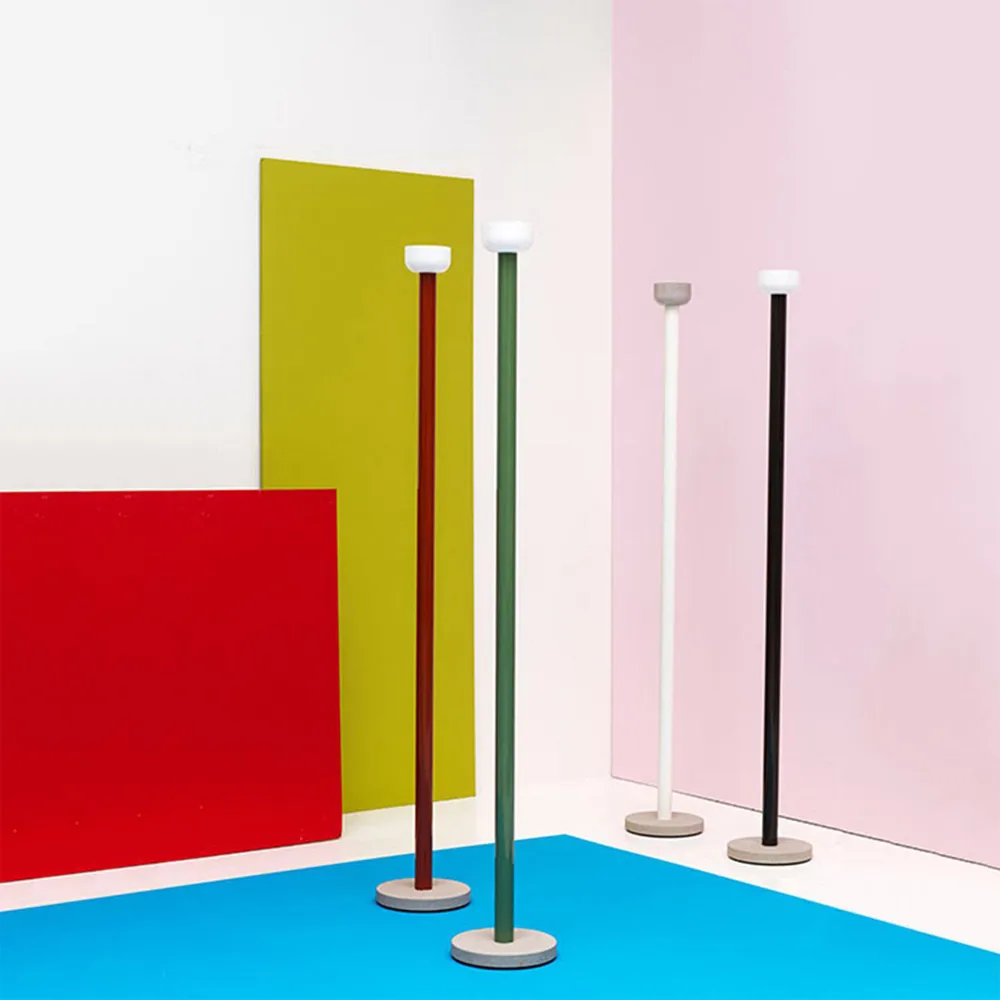 Bellhop floor lamp, Brick red Flos
