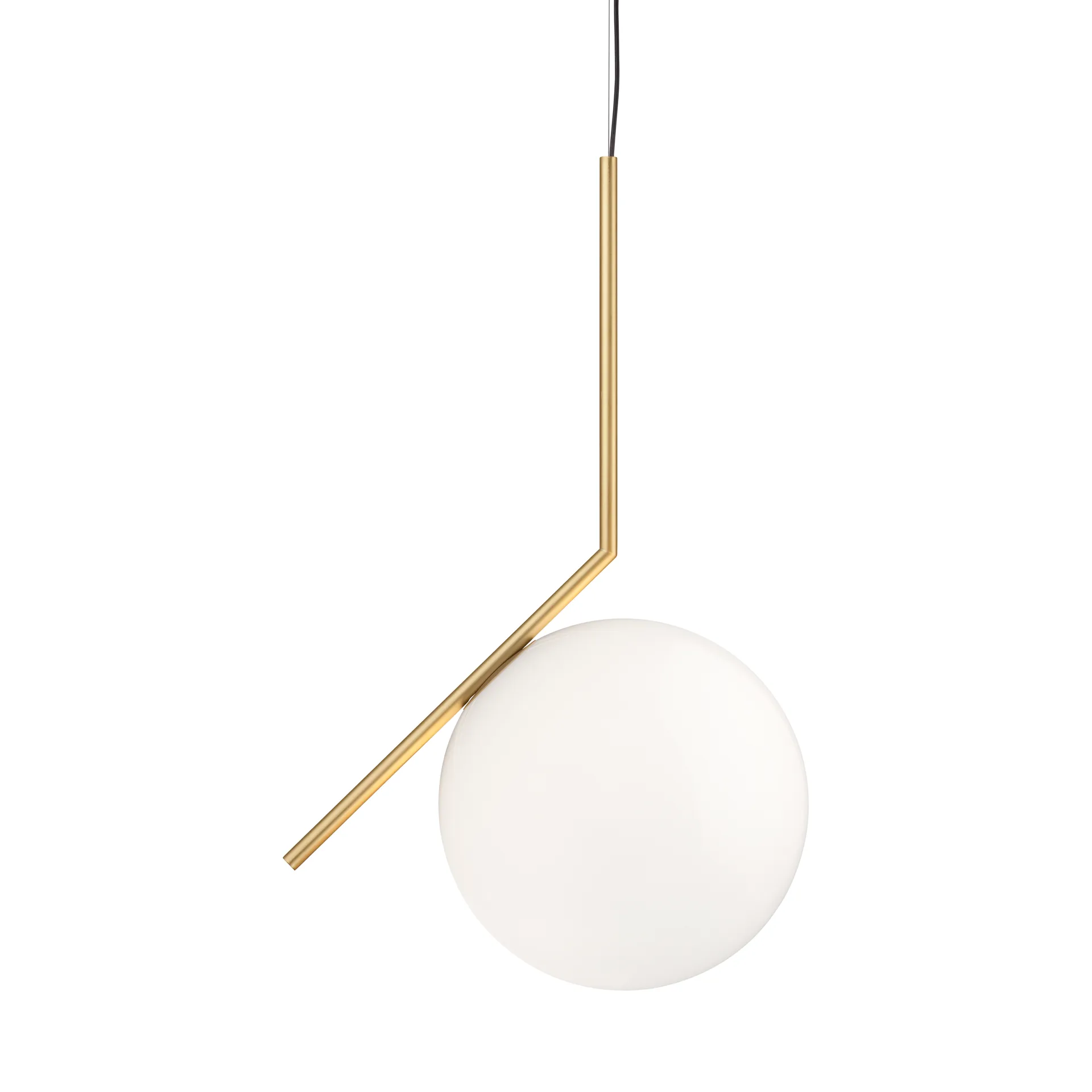 IC Lights S3 pendant 102.8 cm, Brass Flos