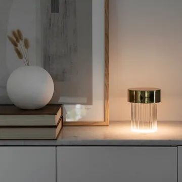 Last Order Fluted IP20 table lamp - Copper - Flos