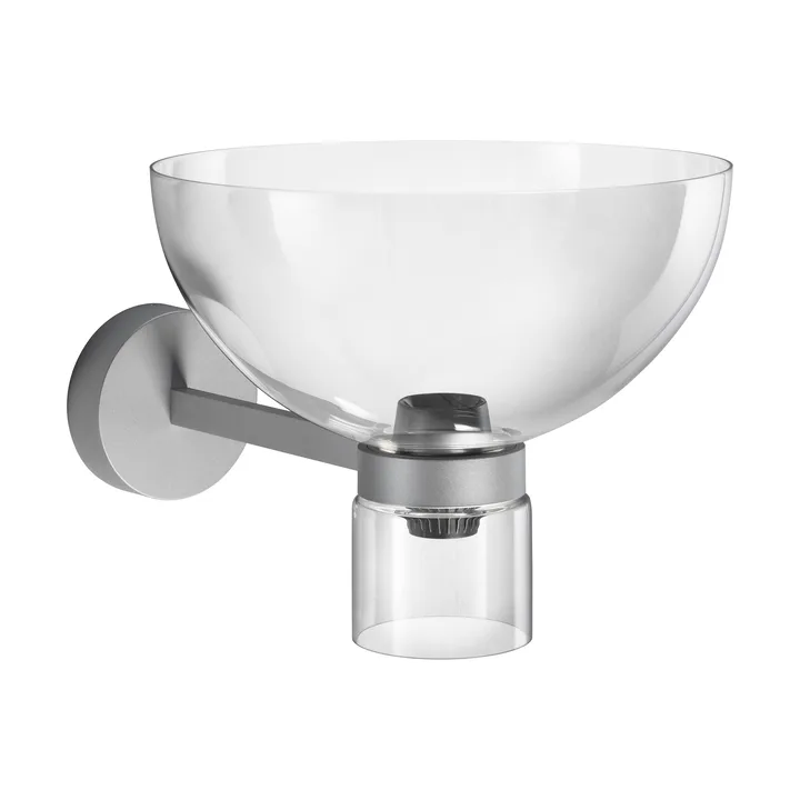 Nocturne Bowl wall lamp - Silver - Flos