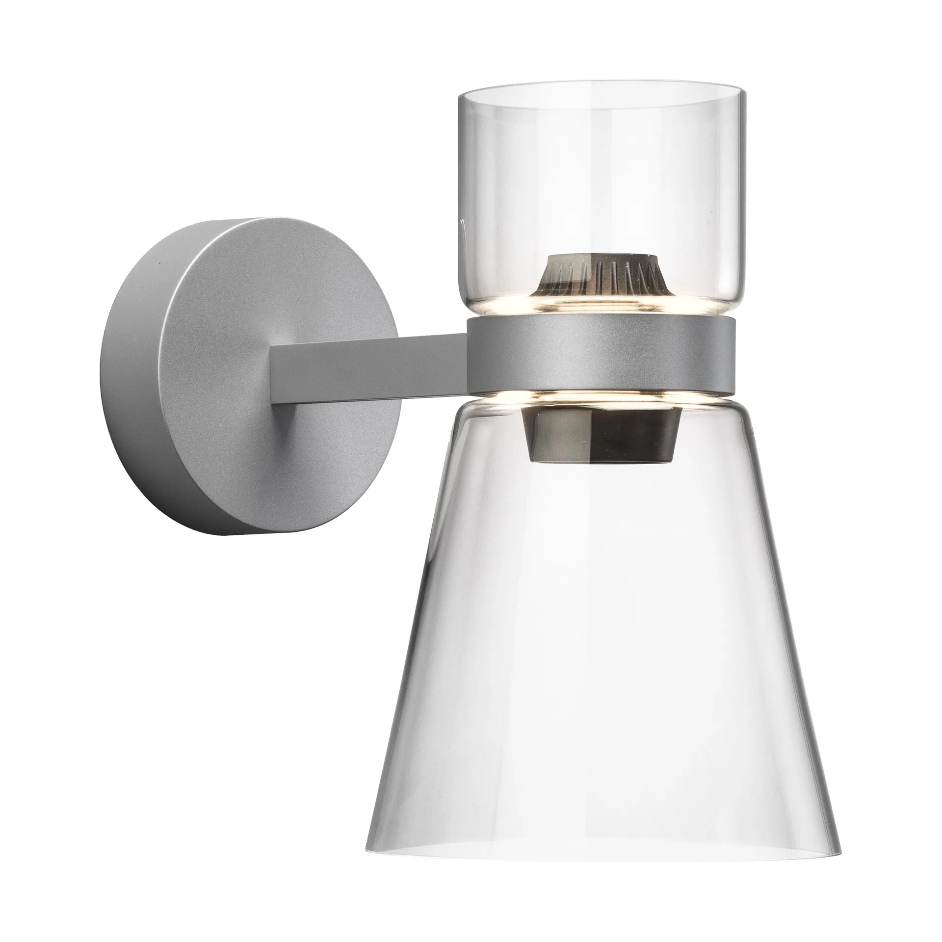 Nocturne Cone wall lamp - Silver Flos