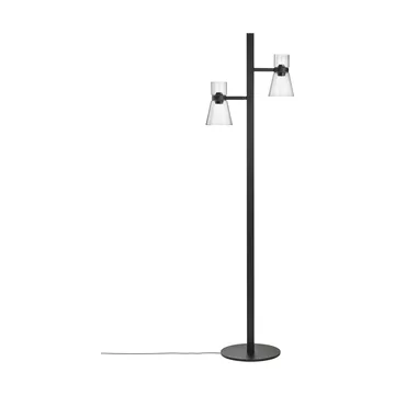 Nocturne F2 cone floor lamp - Black - Flos