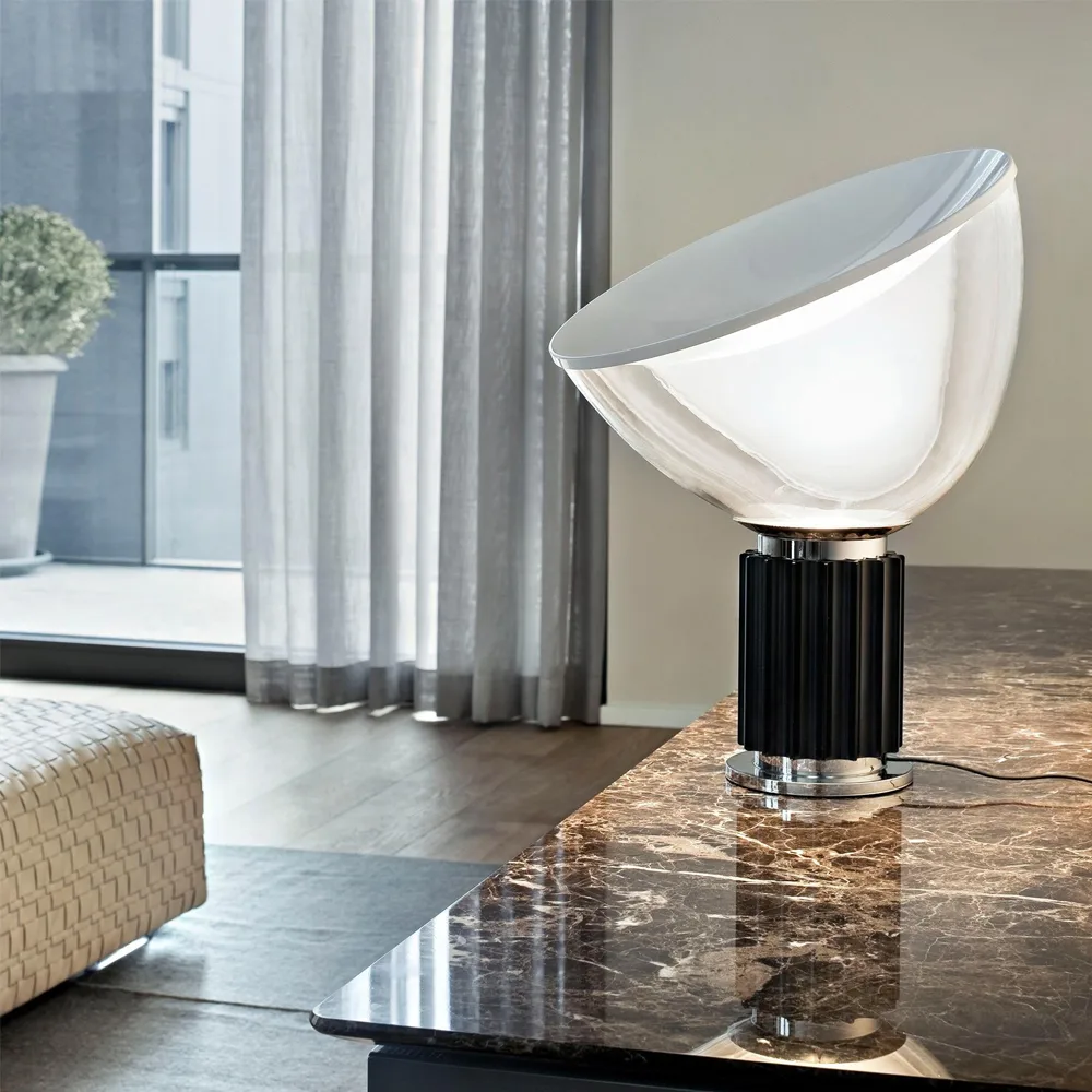 Taccia table lamp LED 64.5 cm, Black Flos
