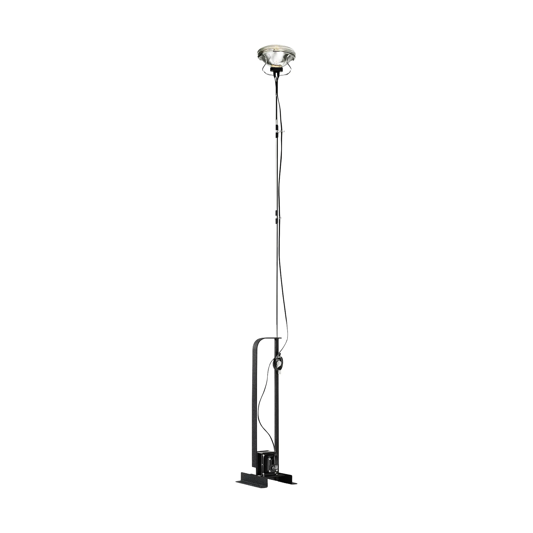 Toio LED floor lamp - black (EU) Flos