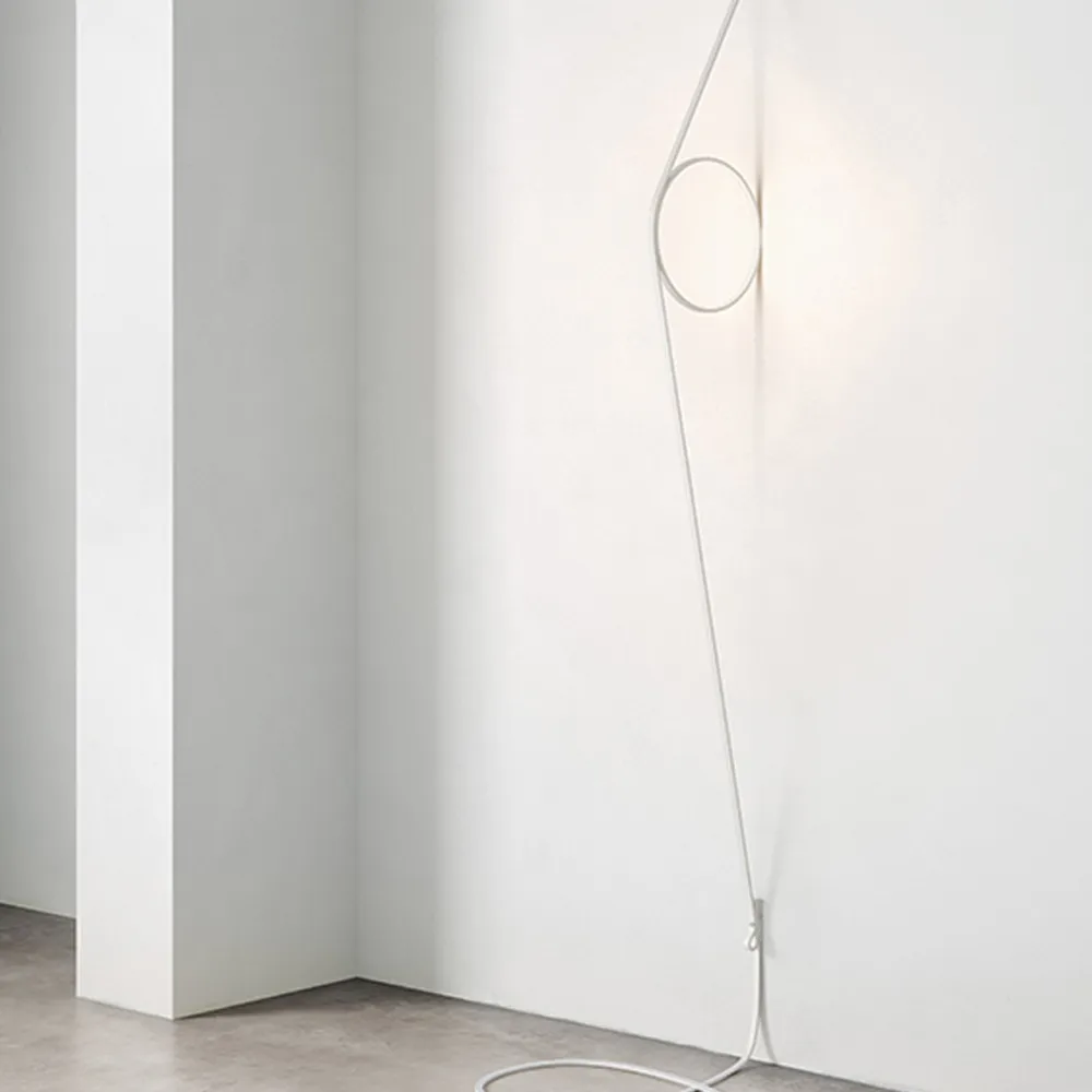 Wirering wall lamp, Pink/grey Flos