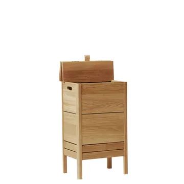 A Line laundry basket - Oak - Form & Refine