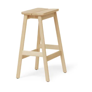 Angle Standard bar stool 65 cm - Beech - Form & Refine