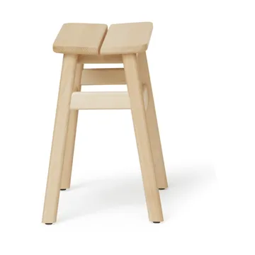 Angle Standard round stool 45 cm - Beech, Ø32x46 cm - Form & Refine