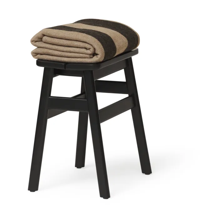 Angle Standard round stool 45 cm, Black, Ø32x46 cm Form & Refine