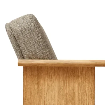 Block lounge chair - Oak-Hallingdal 65-0227 - Form & Refine