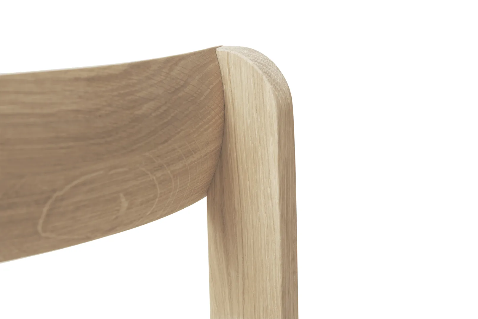 Blueprint chair, White oak Form & Refine