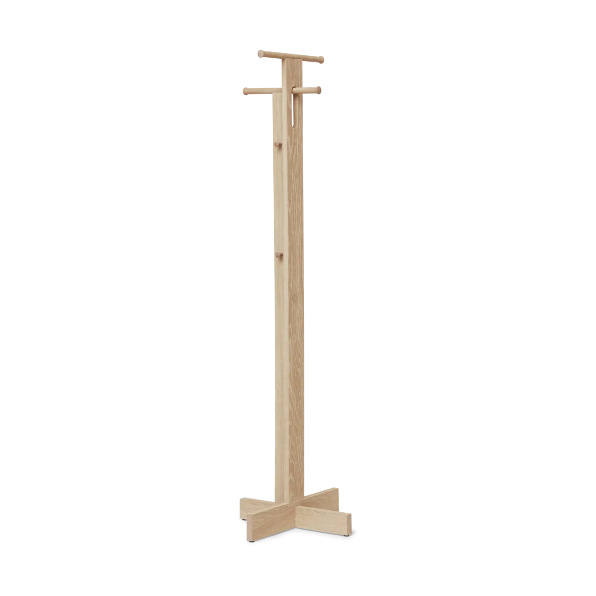 Foyer coat rack 173.3 cm, White oak Form & Refine