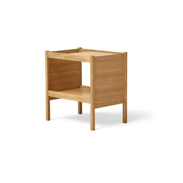 Journal Organiser side table - Oak - Form & Refine