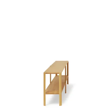 Leaf shelf 2 shelves 57x200 cm - Oak - Form & Refine