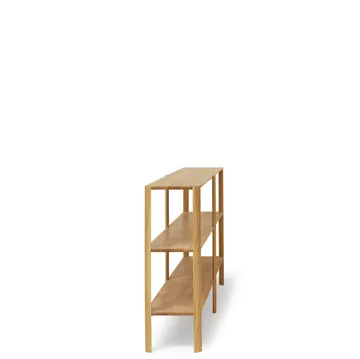 Leaf shelf 3 shelves 92x200 cm - Oak - Form & Refine