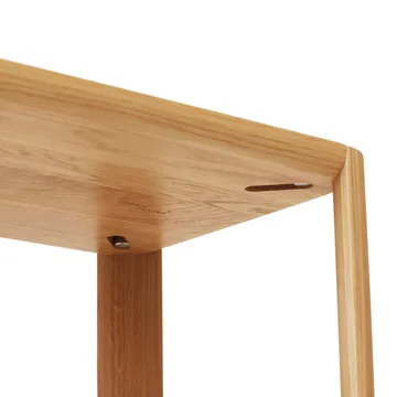 Leaf shelf 5 shelves 55x162 cm - Oak - Form & Refine