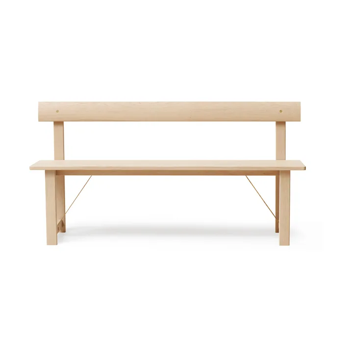 Position bench 155 cm - Oak-brass - Form & Refine