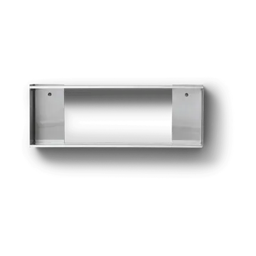 Taper storage shelf 70x25 cm - Stainless steel - Form & Refine