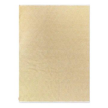 Diamond rug 170x230 cm - Yellow - Formgatan