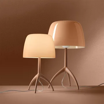 Lumiere Nuances table lamp - Creta, grande - Foscarini