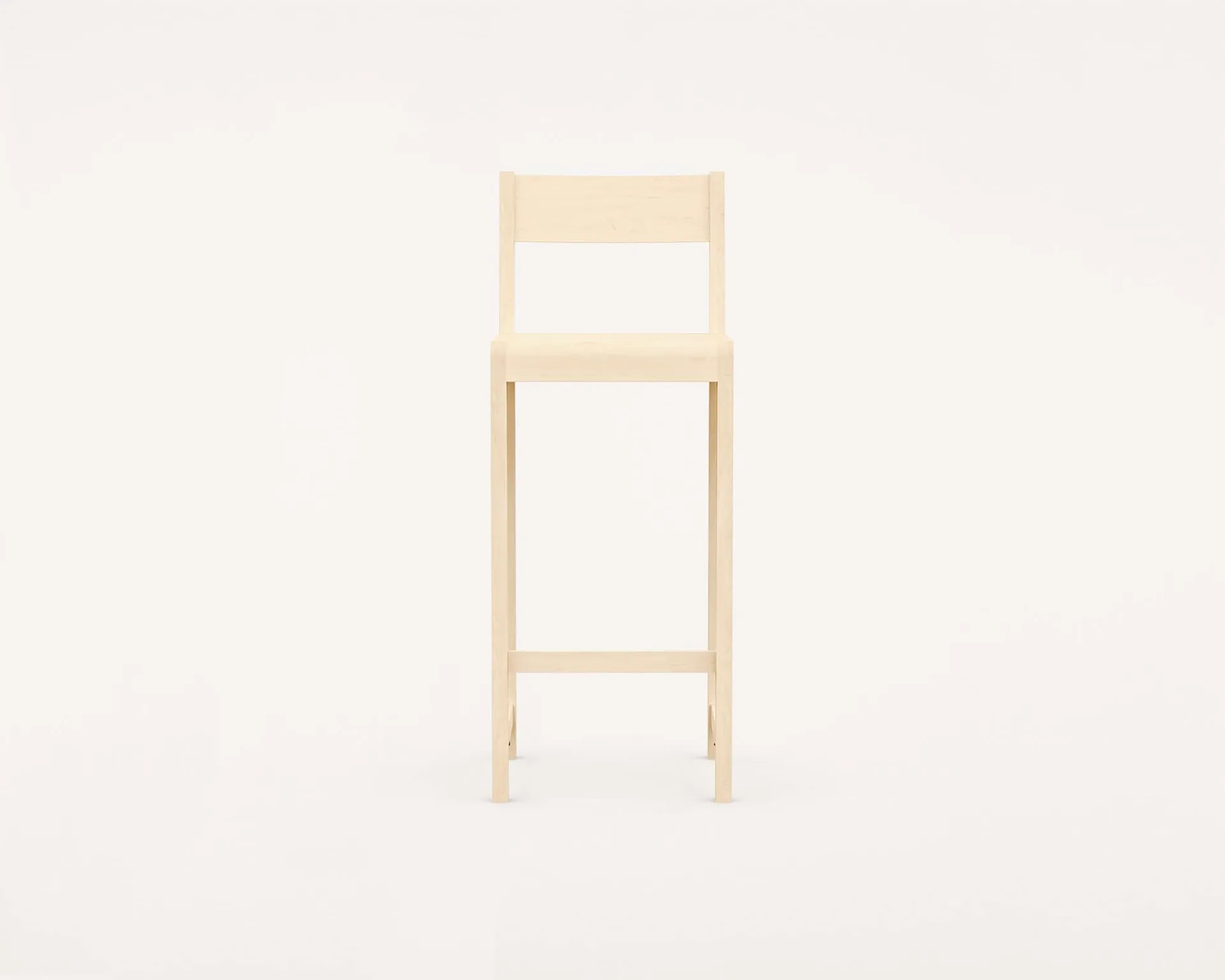 Bar Chair 01 bar stool, Birch, 76 cm FRAMA