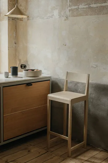 Bar Chair 01 bar stool - Birch, 76 cm - FRAMA