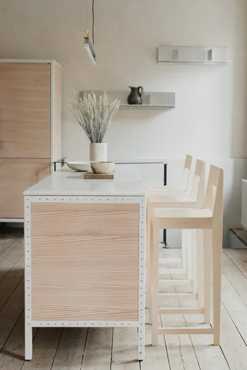 Bar Chair 01 bar stool - Birch, 76 cm - FRAMA