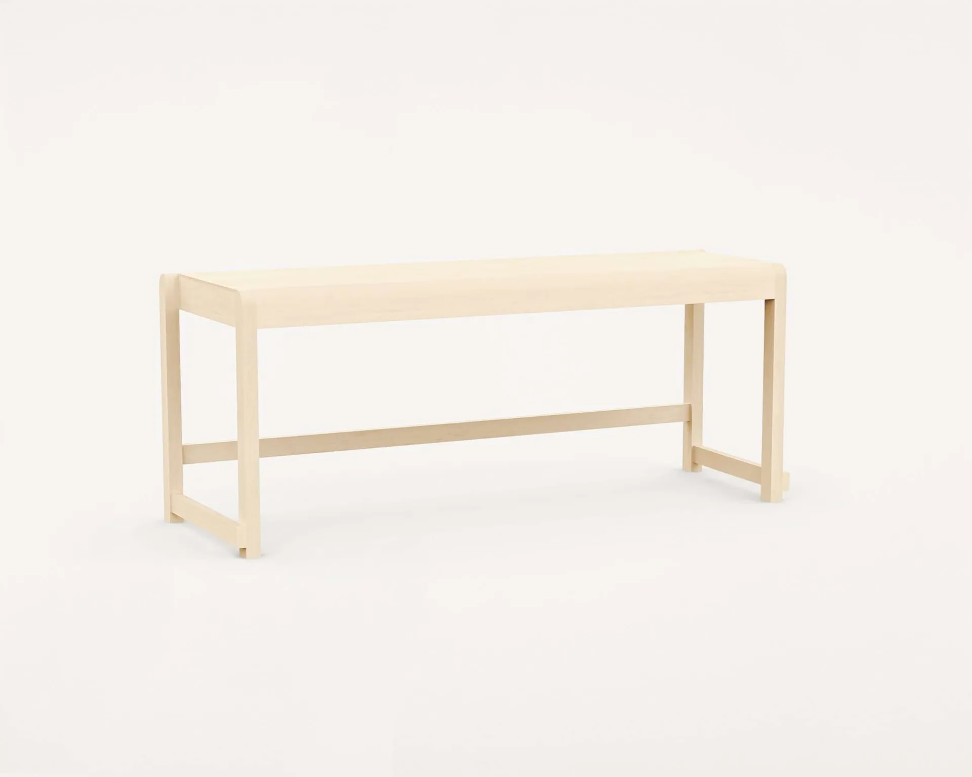 Bench 01 bench, Birch, 114,6x37x46 cm FRAMA
