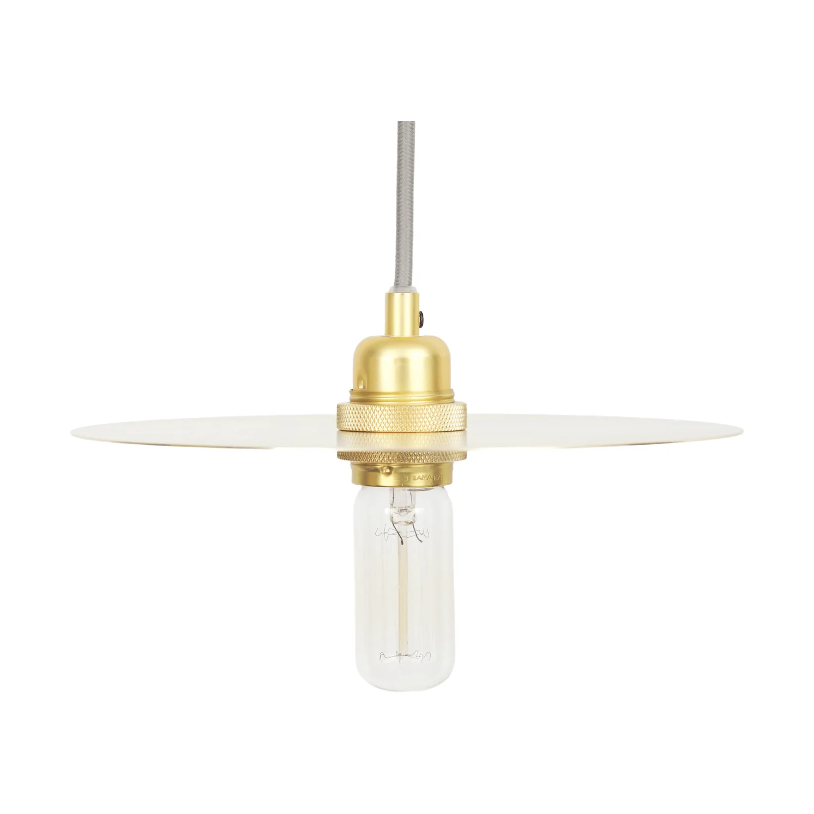 Circle Shade pendant light, Brass, Ø25 cm FRAMA